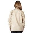 thumbnail image 5 of Natural Uniforms Women's Scrub Jacket Warm Up Lightweight Medical Scrub Jacket - Pack of 12 Set (Khaki, 5X-Large), 5 of 6