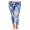 Blue, variant on Vedolay Women Pants Baggy Stretchy Fashion Jeans Wide Leg Jeans Blue,S