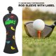 thumbnail image 5 of Cubierta De Palos De Golf Cubierta de palo de golf de PU Resistente a cortes Patrón de pájaro Accesorios deportivos suaves portátiles Likrtyny Para Estrenar, 5 of 6