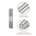 thumbnail image 4 of 10Pack M6x25mm 304 Stainless Steel Double End Threaded Stud Screw Bolt for House Maintenance, 4 of 6