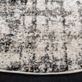 thumbnail image 4 of Safavieh Adirondack Boniface Distressed Area Rug, Silver/Black, 8' x 8' Round, 4 of 11