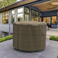 thumbnail image 3 of Budge L Black and Tan Patio Bar Table/Chairs Cover, StormBlock™ Hillside, 3 of 9