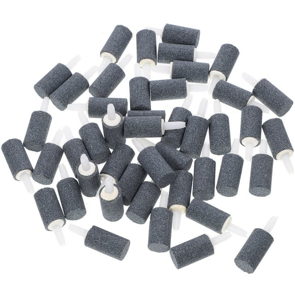 MIANGASTORE 50pcs Fish Tank Air Bubble Maker Oxygen Diffuser Pump Part Air Stone Bubble Release Tool