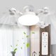 thumbnail image 1 of Luz De Ventilador De Techo, Lámpara De Ventilador Pequeña 3 Velocidades De Viento Para Oficina De Garaje Para Casquillo E26 E27, 1 of 7