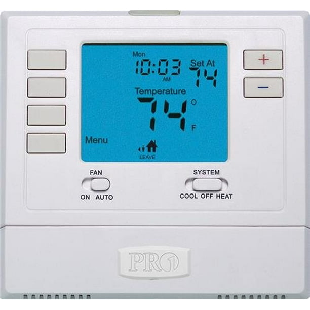 Pro1 T705 Programmable 1H/1C Digital Thermostat - Walmart.com - Walmart.com