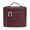 C-7C-clearacne, variant on Amketima Cosmetic Case Leather Makeup Bag Portable, Handheld Hard Case with Detachable Compartments, 8.5x6.3x6.7 Inch for Travel and Home Storage