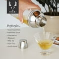 thumbnail image 4 of Viski Admiral Crystal Cocktail Shaker, Home Bar, Bartender Gifts, 25 oz, 4 of 8