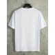 thumbnail image 2 of Camiseta informal de manga corta con cuello redondo y estampado gráfico de sonrisas para hombre, cómoda y moderna, ideal para verano, para adultos, hombres, mujeres, adolescentes, jóvenes y para el ti, 2 of 7