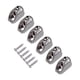 thumbnail image 3 of 6 piezas de tuercas de bloqueo de cuerdas de guitarra sin cabeza, accesorios de repuesto duraderos Plata, 3 of 9