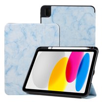 Mantto Smart Case for iPad 10.9-inch 2022, Lightweight Smart Trifold Stand with Pencil Holder Case with Stand Auto Sleep/Wake Case for Apple iPad 10th Generation 10.9" 2022, Blue