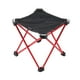 thumbnail image 3 of Taburete de camping compacto de 24 cm para picnic, patio, jardín y pesca. Rojo, 3 of 9