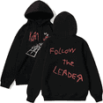 thumbnail image 4 of Follow The Leader Hoodie Korn Follow The Leader Merch Unisex Graphic Printed Pullover Hooded Long Sleeve Sweatshirt, 4 of 5
