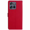 thumbnail image 2 of Wallet Case for Motorola Edge 50 Neo Flip Cover with Card Slots, Magnetic Stand & Strap Red, 2 of 7