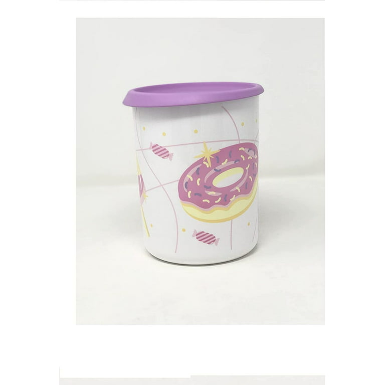 Tupperware 5 cup cookie canister multicolor color