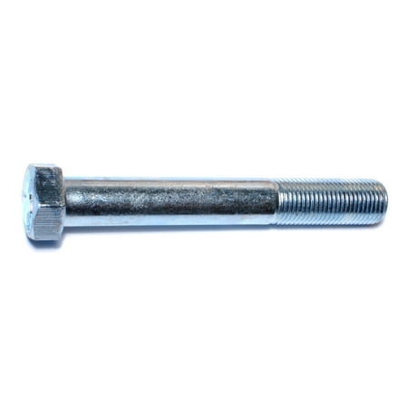 

9/16 -18 x 4 Zinc Plated Grade 5 Steel Fine Thread Hex Cap Screws (4 pcs.)