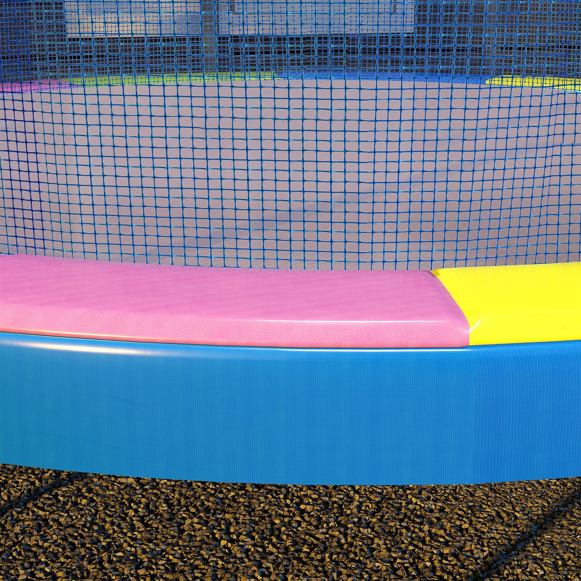 14 Ft Trampoline Spring Cover, Safety Trampoline Pad Replacement, Waterproof and Tear Resistant, All Weather Trampoline Accessories