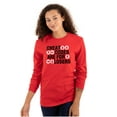 thumbnail image 3 of Cheat Codes For Losers Video Gamer Plus Size Long Sleeve Graphic Tee Shirt Brisco Brands 3X, 3 of 5