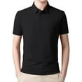 thumbnail image 1 of Men's Short Sleeve Shirts Regular Fit Casual Business Golf Shirts For Men, 1 of 6