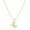 C, variant on Initial Rhinestone Necklace Gold Plated Initial Necklace A Z 26 Alphabet Letter Dainty Necklace For Women