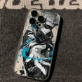 thumbnail image 4 of Funda de teléfono de Anime japonés Okkotsu Yuta Gojo para iPhone 16 15 14 13 12 11 Mini Pro Max X XR XSMax 7 8 Plus SE20 cubierta transparente, 4 of 4