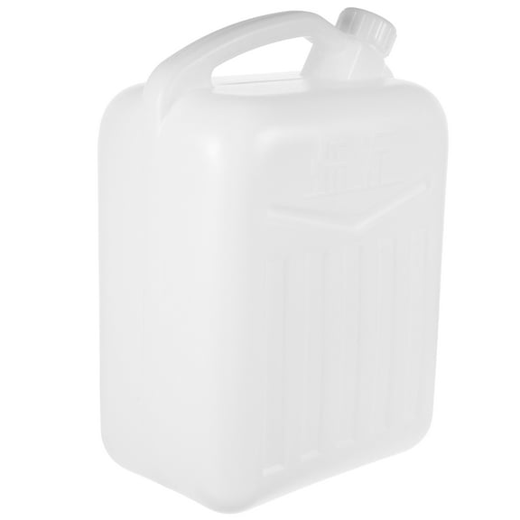 Homoyoyo Large Capacity Drinking Water Jug White 1-Pack Portable Water Tank for Camping Outdoor Activities