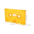 thumbnail image 2 of WEUVEB 2Ud Organizador De Cintas De Cassette En Plástico Transparente Y Para Uso Múltiple, 2 of 8