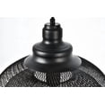 thumbnail image 2 of Lámpara Colgante Elegant Lighting Warren 34 cm Hierro Negro, 2 of 6
