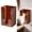 Brown, variant on Clearance Glacier-Pattern Grey Wall-Mounted Paper Towel Holder - No Drill Facial Tissue Storage for Bathroom and Kitchen (19x12cm)