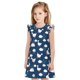 thumbnail image 1 of Fotbe Cute Goose On Blue Sky Vestido de Dormir para Niñas de 3 a 10 Años, Mangas Cortas, Estilo Princesa, Pijama Camisón con Mangas Voladas-X-Large, 1 of 6