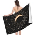 thumbnail image 3 of Profound Cosmic Space Large Beach Towel - Plush Thick Cotton Pool Towel, Adult Beach Towels, 3 of 16