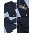 thumbnail image 6 of COOFANDY Men's Retro 50S Bowling Shirts Casual Button Down Short Sleeve Hawaiian Shirts, 6 of 6