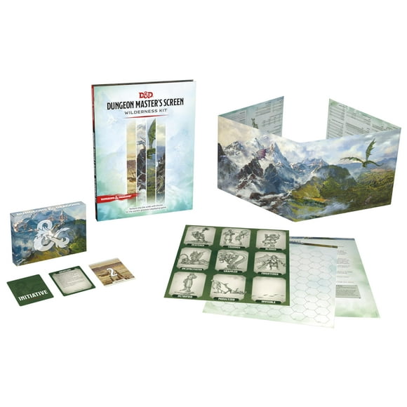 D&D Dungeon Master's Screen Wilderness Kit Dungeons & Dragons