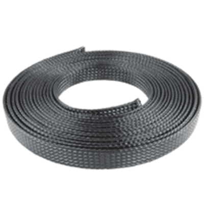 NTE Electronics 04-ES-125 EXPANDABLE SLEEVING POLYESTER 1/8 BLACK 16.4 FEET(5M)