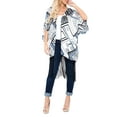 thumbnail image 2 of Women's Printed Fringe Kimono, 2 of 3