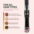 thumbnail image 2 of Automatic Rotating Curling Iron, 1.1-Inch Auto Hair Curler with 4 Temperature Settings & LCD Display, Anti-Scald & Dual Voltage, 2 of 15