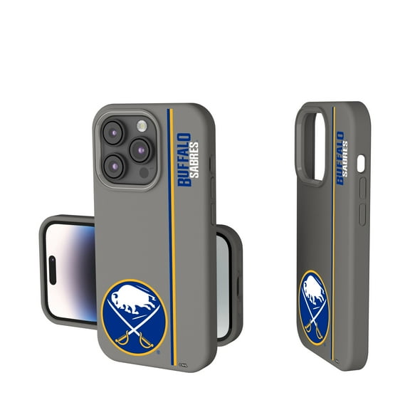 Keyscaper Gray Buffalo Sabres Sidebar Soft Touch iPhone Case