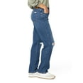 thumbnail image 3 of Levi Strauss Signature Women's Heritage Easy Straight Jeans, 3 of 5