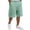 AHI36-Light Green, variant on VV AVEORS Baggy Sweat Shorts Men Wide Leg, Cotton Gym Shorts Long Below Knee With Pocket, Oversized Loose Y2K Casual Athletic Black 3XL