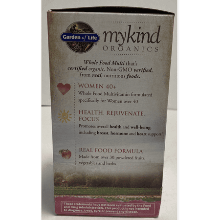Garden of Life Mykind Organics Women's Multi 40+ Vitamin - 144 Count