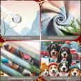 thumbnail image 4 of Dog Themed Christmas Banner Red Truck Design Xmas Backdrop Snowy Scene Santa Hat Winter Background for Christmas Party Family Gathering Holiday Celebration, 4 of 9