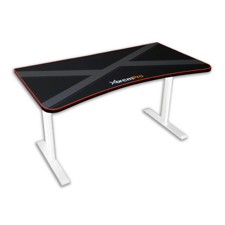 PRO GAMING HEAVY DUTY WIDE 63" WORKSTATION DESK WITH CABLE ...