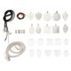 thumbnail image 1 of 1 juego de accesorios para hacer joyas DIY, bandeja para colgar fotos con cristal, 1 of 5