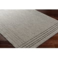 thumbnail image 2 of Hauteloom Eneco Living Room, Bedroom Patio Outdoor Area Rug - Contemporary - Dark Purple, Bone, Dark Gray - 18" Sample, 2 of 5