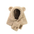thumbnail image 2 of Hwmodou Toddler Winter Hat Baby Soft Warm Knitted Soild Boys Girls Scarf Hat Kids Beanie, 2 of 7
