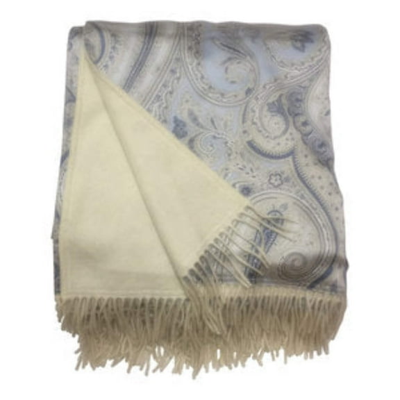 Reversible Silk Printed Luxurious Throw