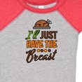 thumbnail image 4 of Inktastic I'll Just Have the Breast with Turkey Illusration Boys or Girls Baby Bodysuit, 4 of 5