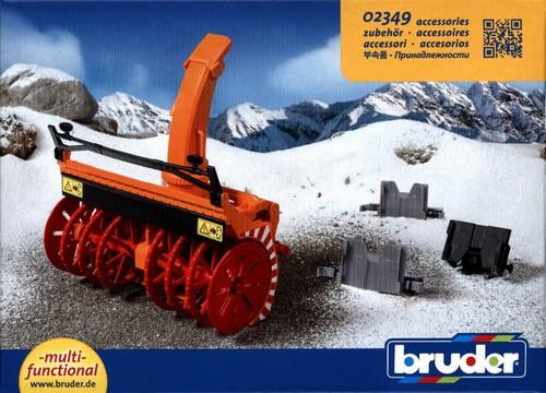 bruder snow blower