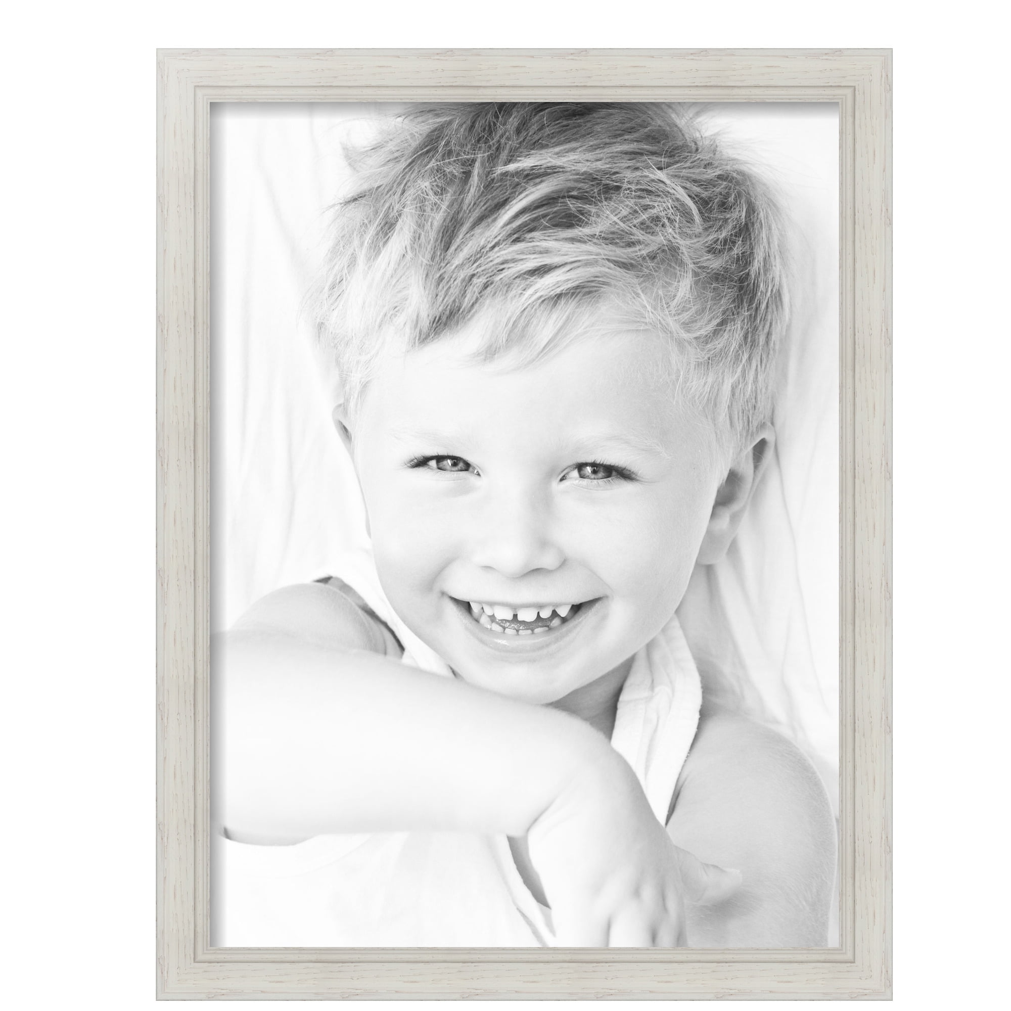 ArtToFrames 18" x 24" White Picture Frame, 18x24 inch White MDF Poster Frame (WOM-4332), 2 Pack