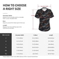 thumbnail image 4 of Goofa Cool Sports Car Pattern Women's Slim-Fit Short-Sleeve V-Neck T-Shirt,Classic-Fit Short-Sleeve V-Neck T-Shirt-Medium, 4 of 5