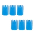 thumbnail image 4 of 6 uds., bloques enfriadores de hielo, paquetes de congelador, tablas de hielo duraderas, bloques de hielo portátiles ligeros para congelador, paquetes , 12cmx7.5cmx2cm shamjiam bloques de hielo, 4 of 8
